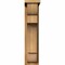 Ekena Millwork New Brighton Rough Sawn Corbel w/Backplate, Western Red Cedar, 6"W x 14"D x 26"H COR06X14X26NEB01RWR - alternate 2